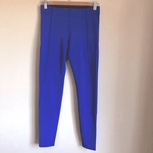 Ivy Park V Mid-Rise Ankle Legging bright blue size medium womens